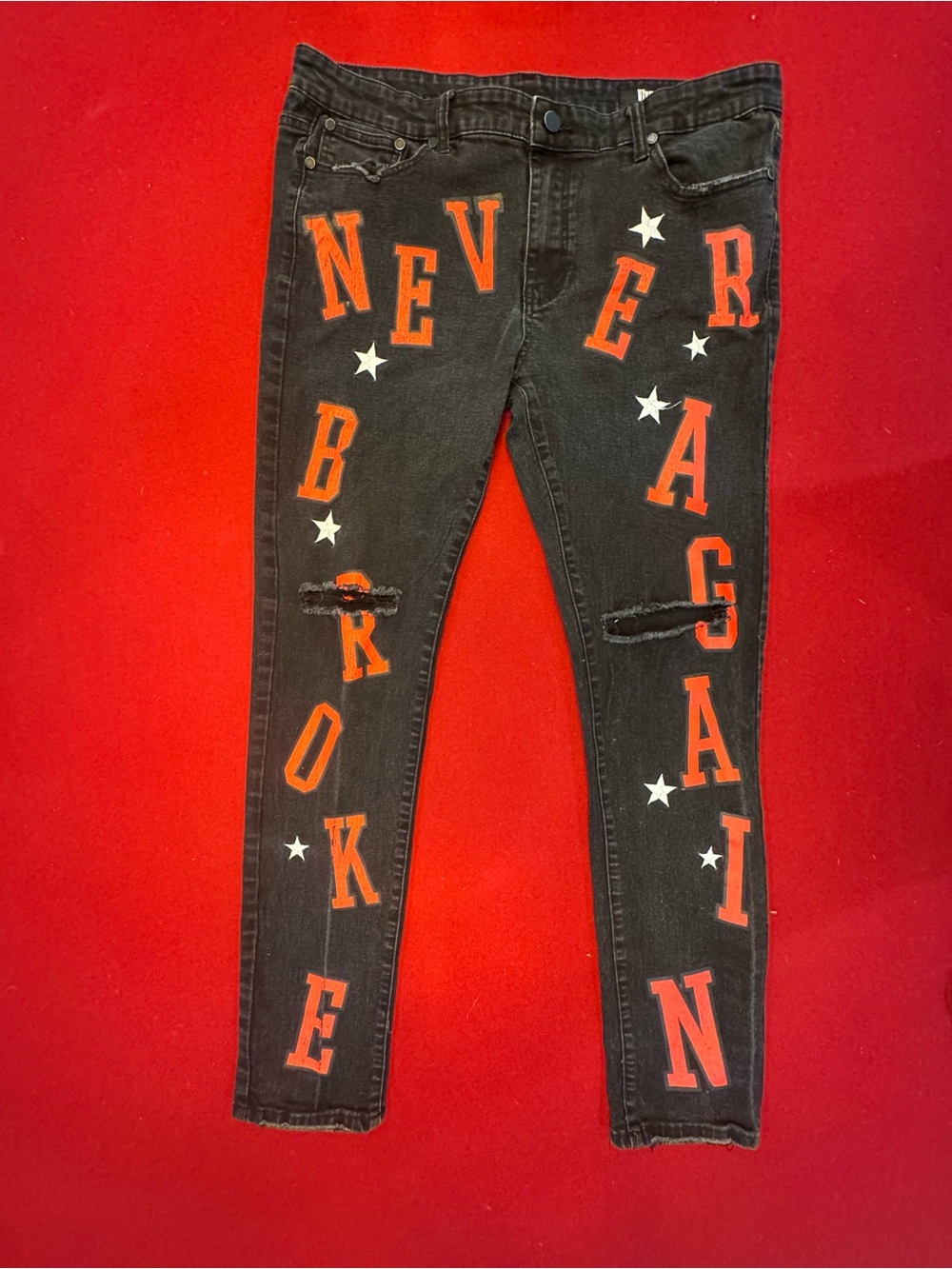 Never Broke Again Men’s By NBA Youngboy Size 40